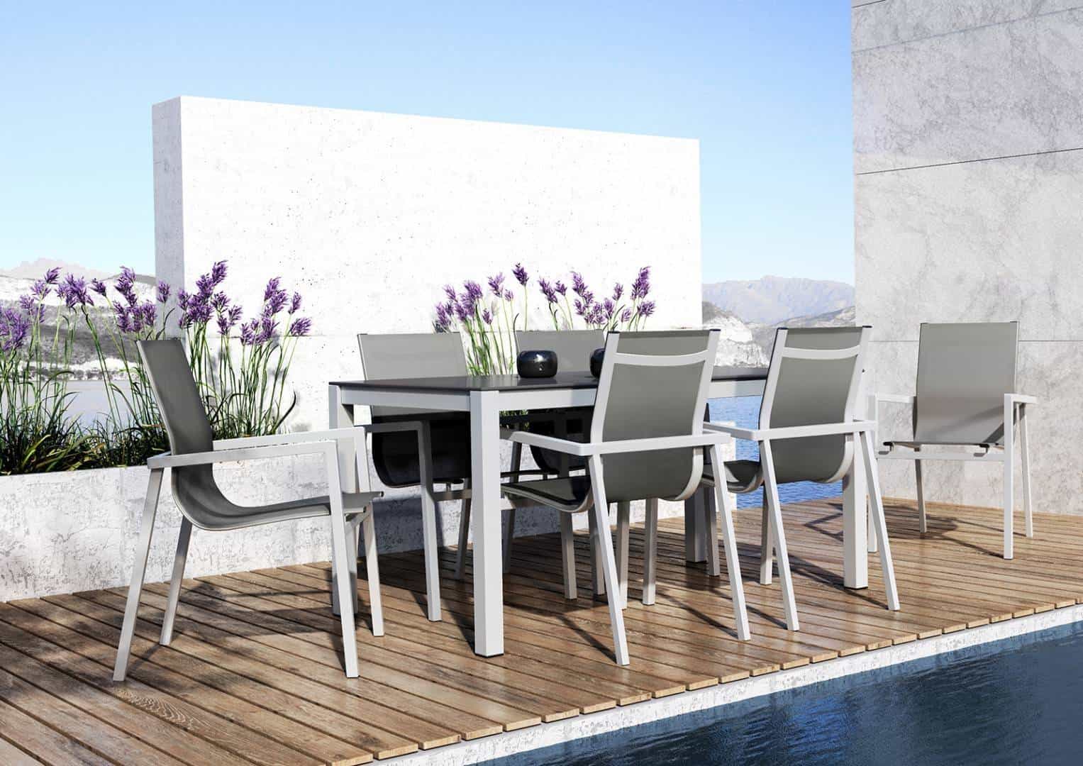 металлические садовые стулья Alicante
