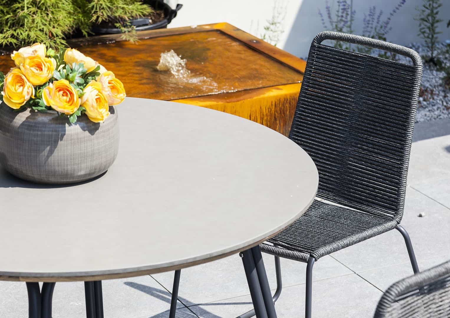 Садовая мебель для террасы - садовый стол SIMI 120 cm