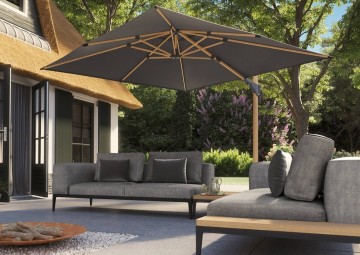 Садовый зонт ​​​​​​Challenger T² Premium 3 x 3 м Oak