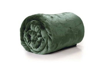 Плед / декоративное одеяло ENZO зелень