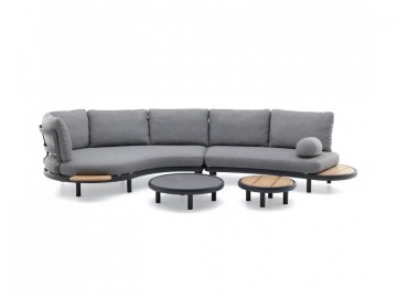 Комплект садовой мебели CLOUD антрацит