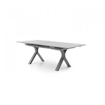 Садовый стол TORO раздвижной 180-240 см антрацит