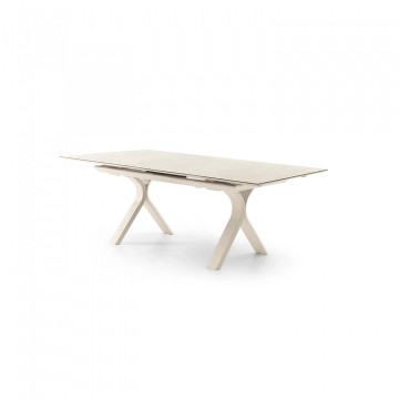 Садовый стол TORO раздвижной 180-240 см mokka