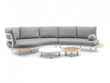 Комплект садовой мебели CLOUD белый