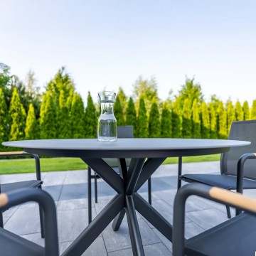 Комплект садовой мебели LUGO антрацит