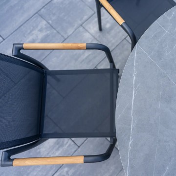 Комплект садовой мебели LUGO антрацит