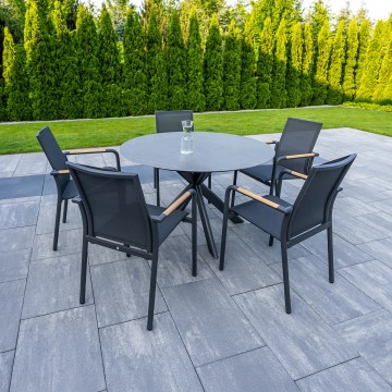 Комплект садовой мебели LUGO антрацит