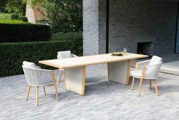 Кресло  HAVEN teak мокка