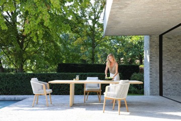 Кресло  HAVEN teak мокка