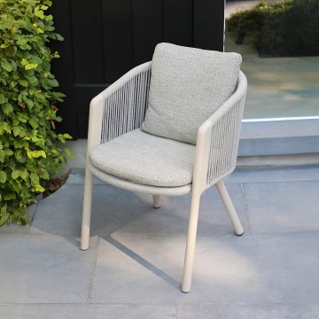 Кресло  HAVEN alu мокка