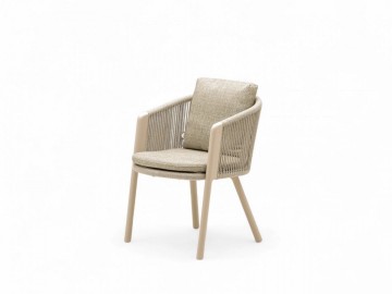 Кресло  HAVEN alu мокка