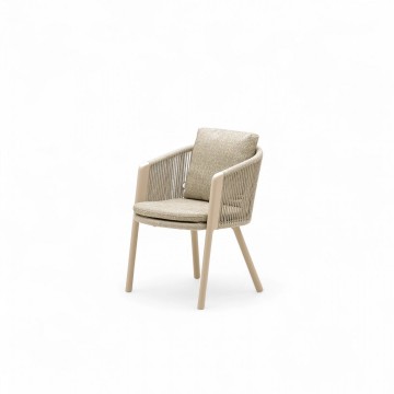 Кресло  HAVEN alu мокка