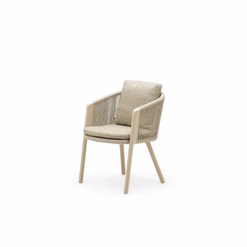 Кресло  HAVEN alu мокка