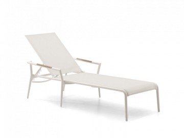 Шезлонг садовый PETRA мокка