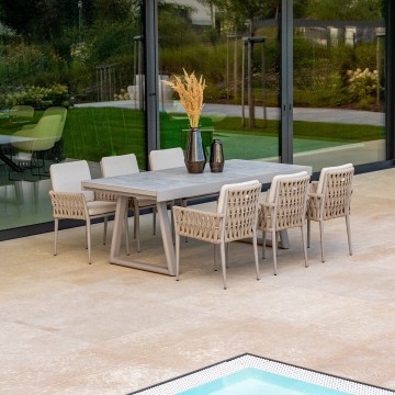 Комплект садовой мебели CLUB I серо-бежевый