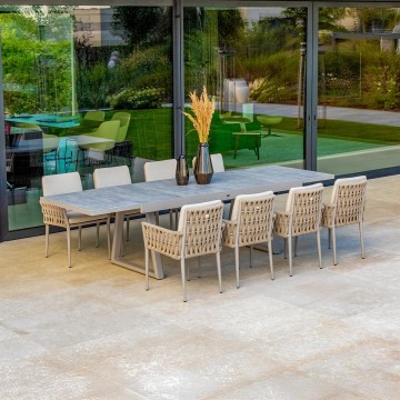 Комплект садовой мебели CLUB II серо-бежевый