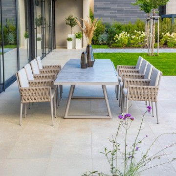 Комплект садовой мебели CLUB II серо-бежевый