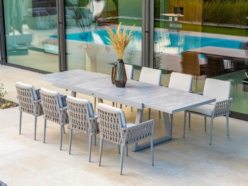 Комплект садовой мебели CLUB II серо-бежевый