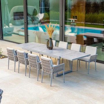 Комплект садовой мебели CLUB II серо-бежевый