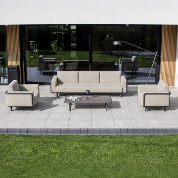 Комплект садовой мебели AURA антрацит