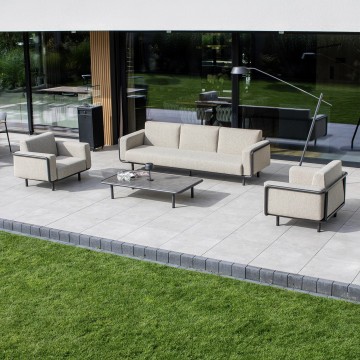 Комплект садовой мебели AURA антрацит