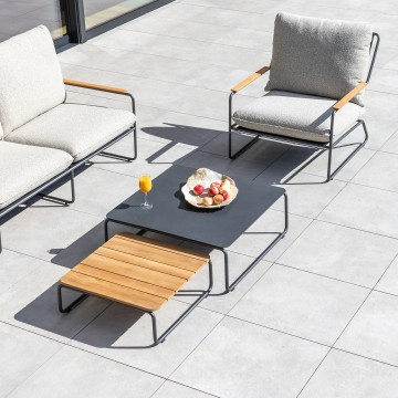 Комплект садовой мебели BLOOM антрацит