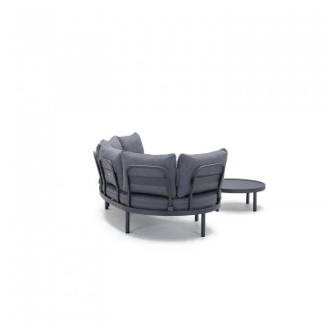 Комплект садовой мебели CLOUDY антрацит