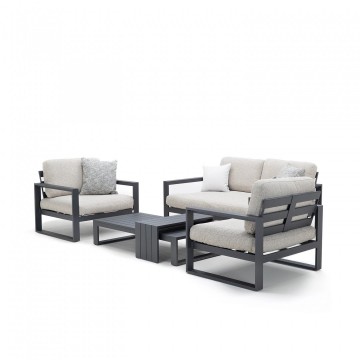 Комплект садовой мебели COSTA I антрацит