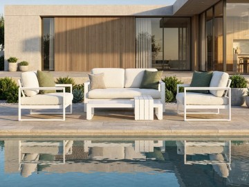 Комплект садовой мебели COSTA I белый