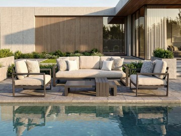 Комплект садовой мебели COSTA II антрацит