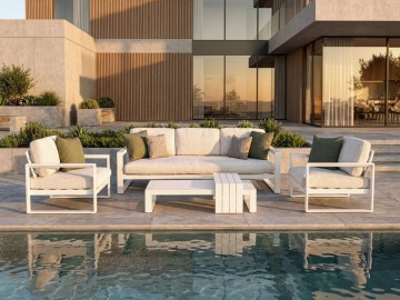 Комплект садовой мебели COSTA II белый