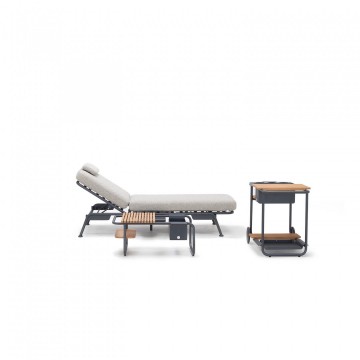 Комплект садовой мебели SUNSET антрацит