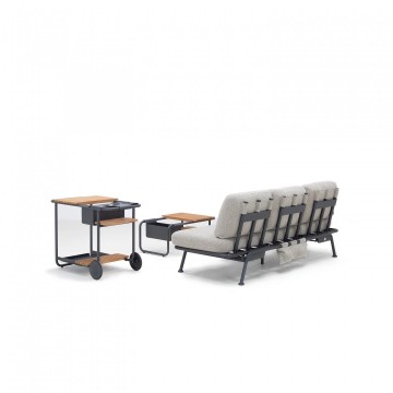 Комплект садовой мебели SUNSET антрацит