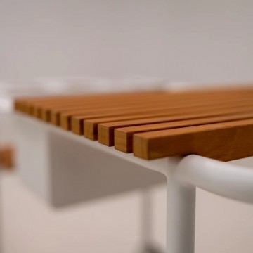 Комплект садовой мебели SUNSET белый