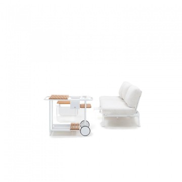 Комплект садовой мебели SUNSET белый