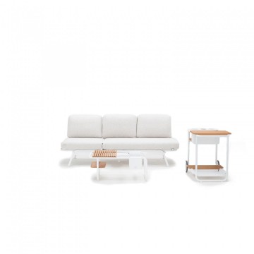 Комплект садовой мебели SUNSET белый