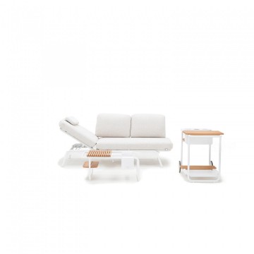 Комплект садовой мебели SUNSET белый